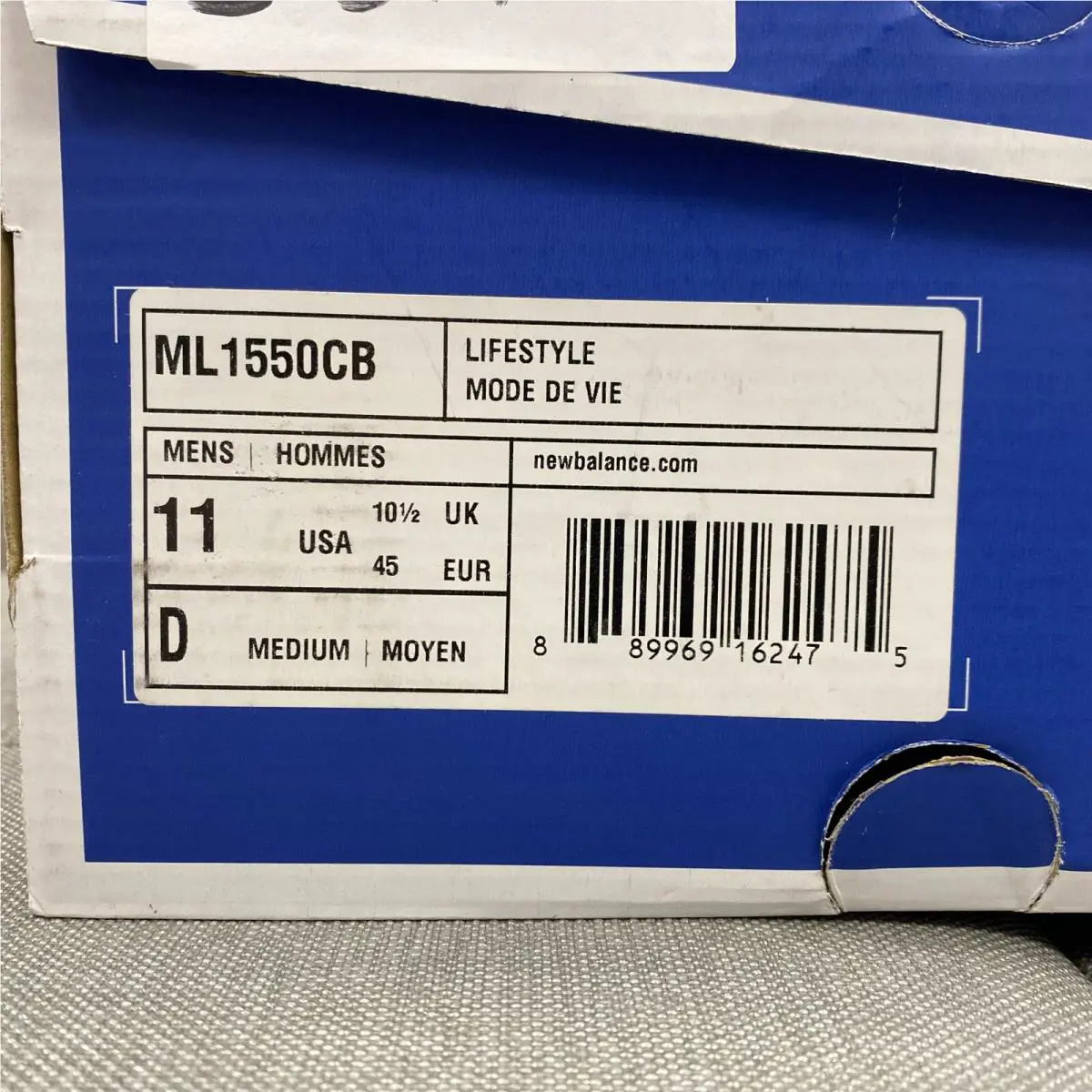 New Balance shoes - New Balance 1550 - ML1550CB - Blue 6