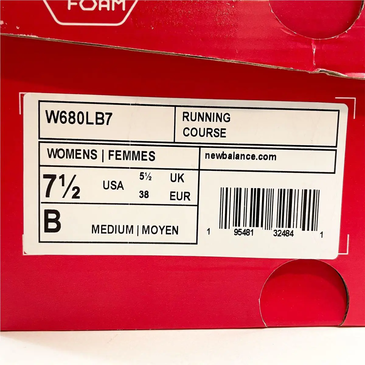 New Balance shoes - New Balance 680 - W680LB7 - Blue 7