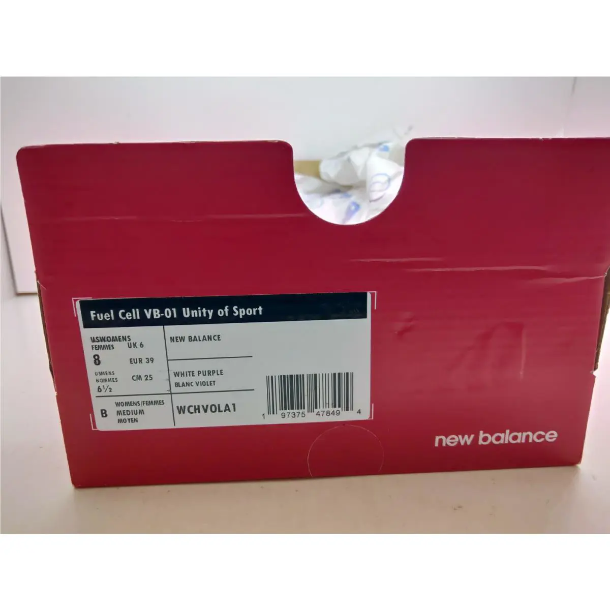 New Balance shoes - New Balance Fuel Cell VB-01 - White (UPC: 197375478494) 7