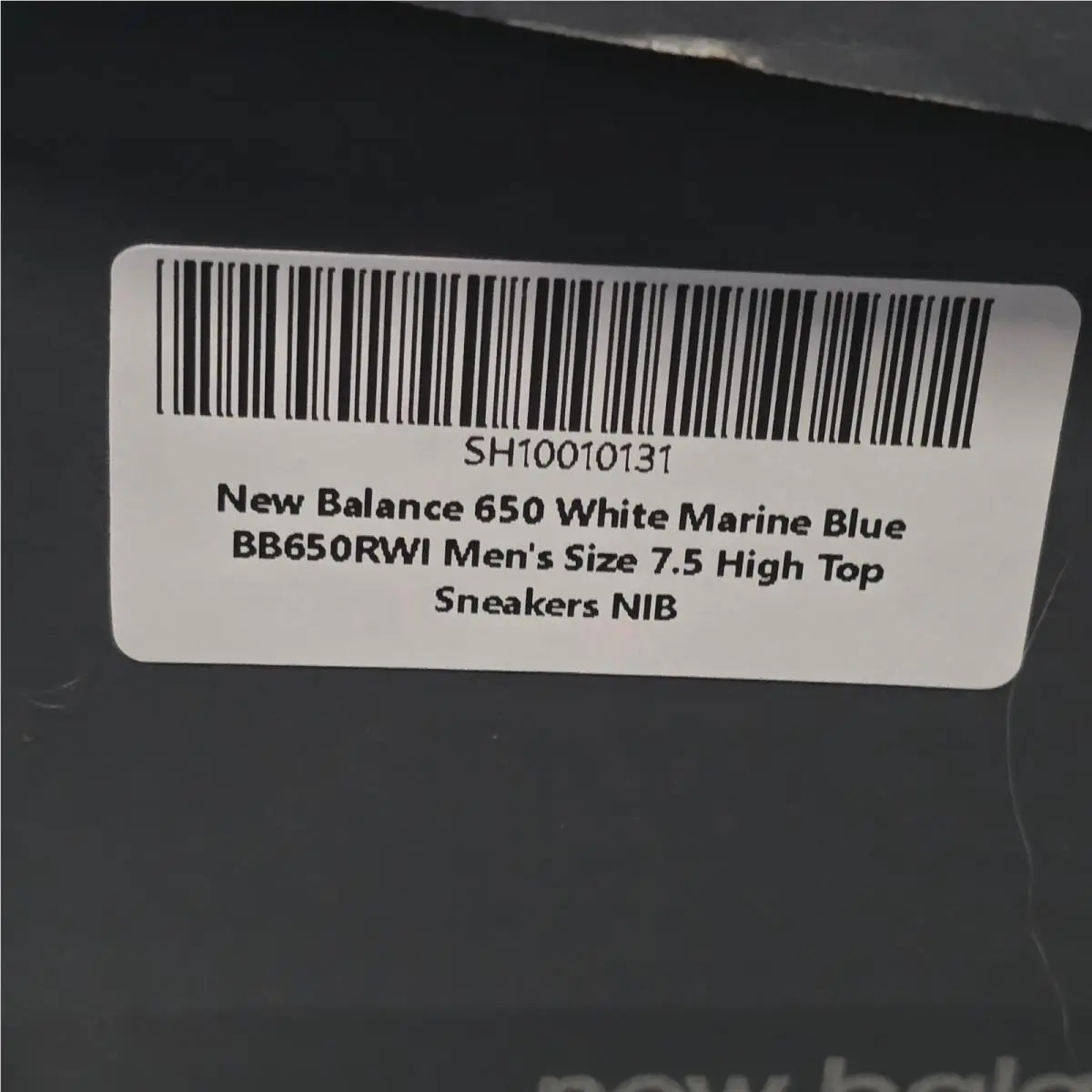 New Balance shoes - New Balance 650 - BB650RWI - White/Marine Blue (UPC: 196652921128) 8