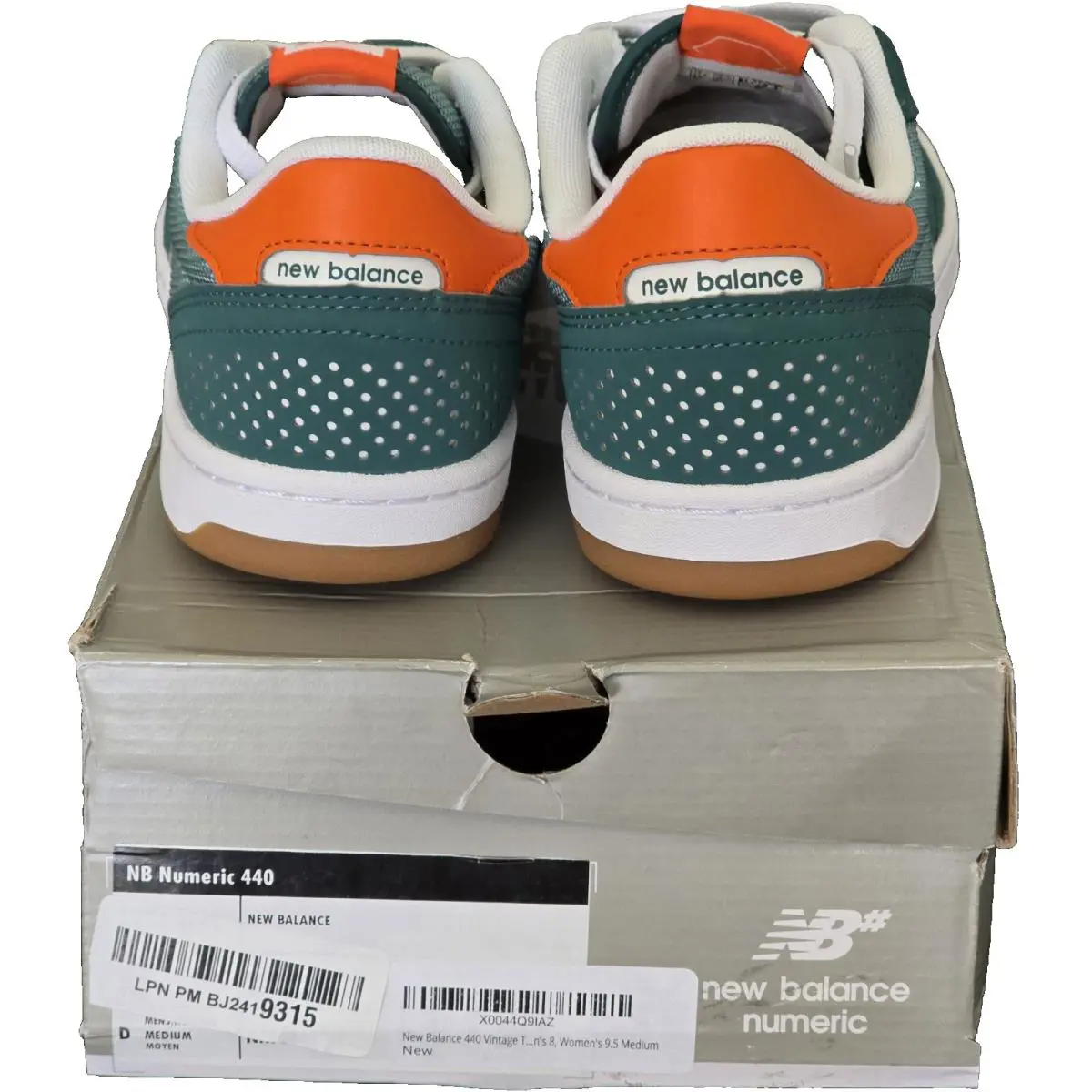 New Balance shoes - New Balance 440 - NM440TMI - Teal and Orange 0