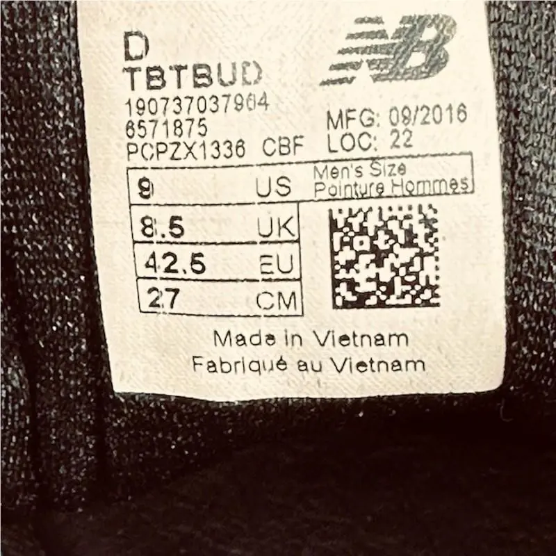 New Balance shoes - Black 6