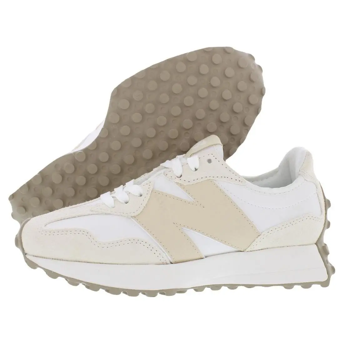 New Balance 327 Womens Shoes Size 6 Color: White/beige