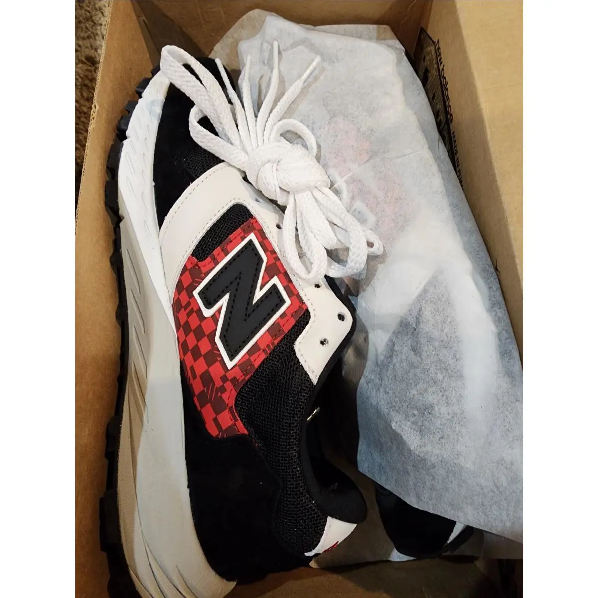 New Balance shoes - New Balance 575 - MTL575HJ - Red checker board (UPC: 193684462223) 2