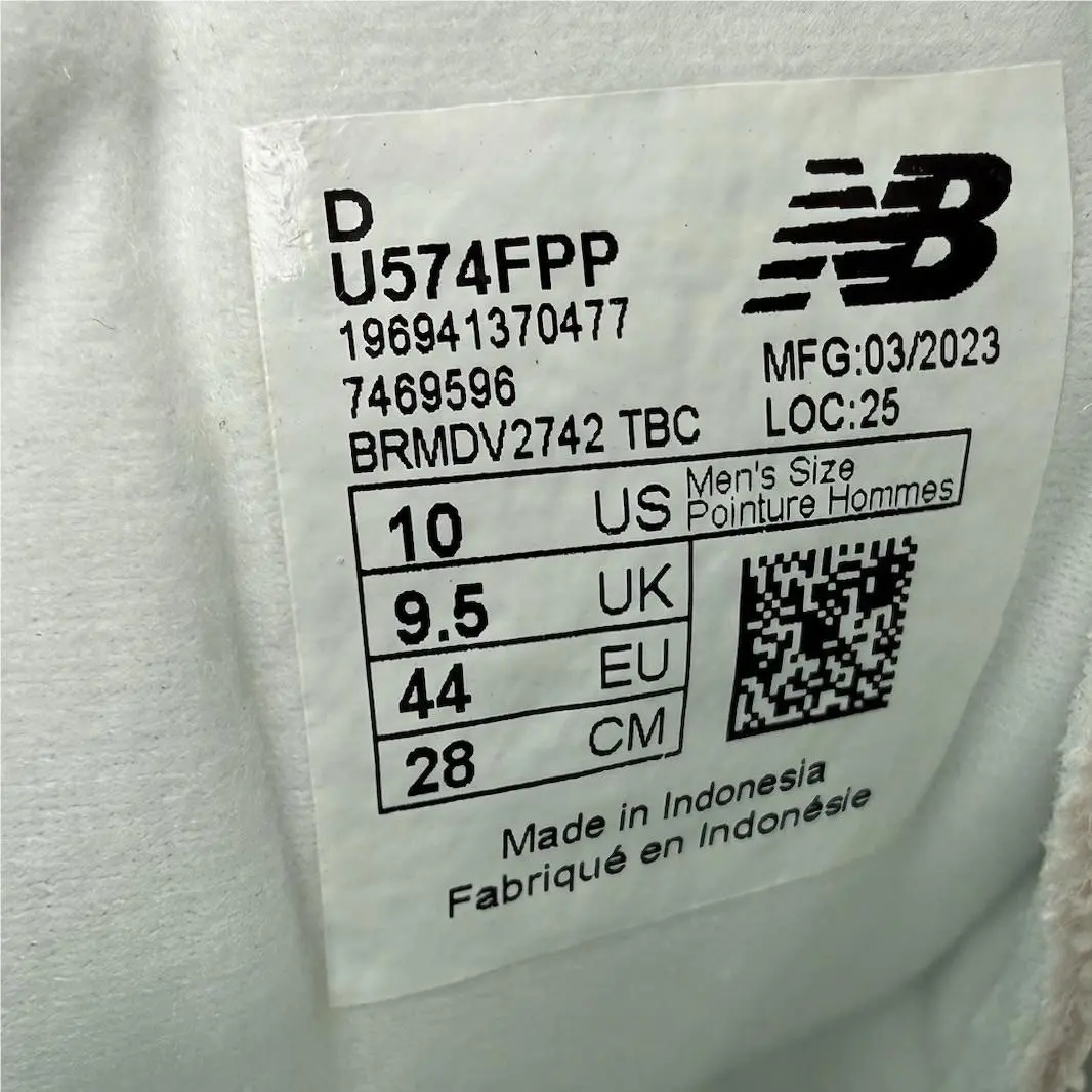 New Balance shoes - New Balance 574 - U574FPP - Pink, Manufacturer: Pink/White (UPC: 196941370477) 2