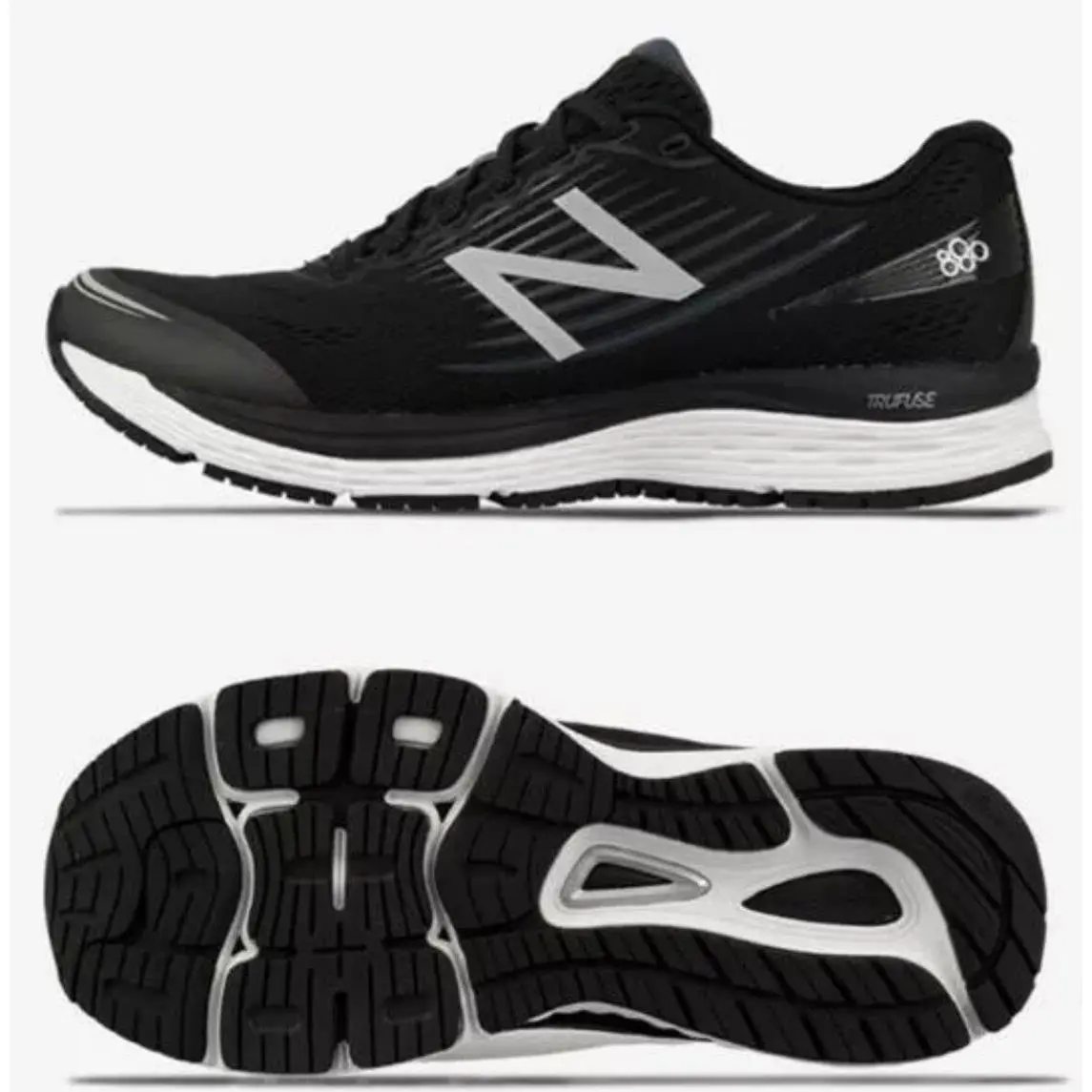New Balance shoes - New Balance 880 - M880BK8 - Black Silver, Manufacturer: Black (UPC: 0798248235987) 3