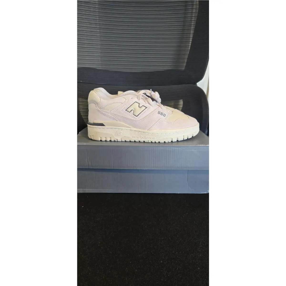 Size 7.5 - New Balance 550 Linen Pink Granite Womens