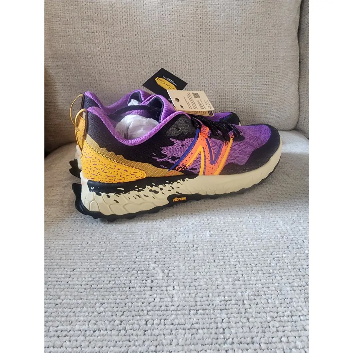 New Balance shoes - New Balance Fresh Foam Hierro - Hierro V7 - Blackout purple/Black (UPC: 195907623114) 0