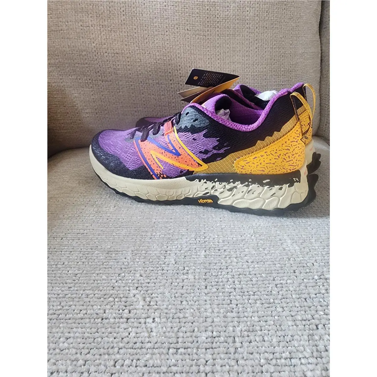 New Balance shoes - New Balance Fresh Foam Hierro - Hierro V7 - Blackout purple/Black (UPC: 195907623114) 3