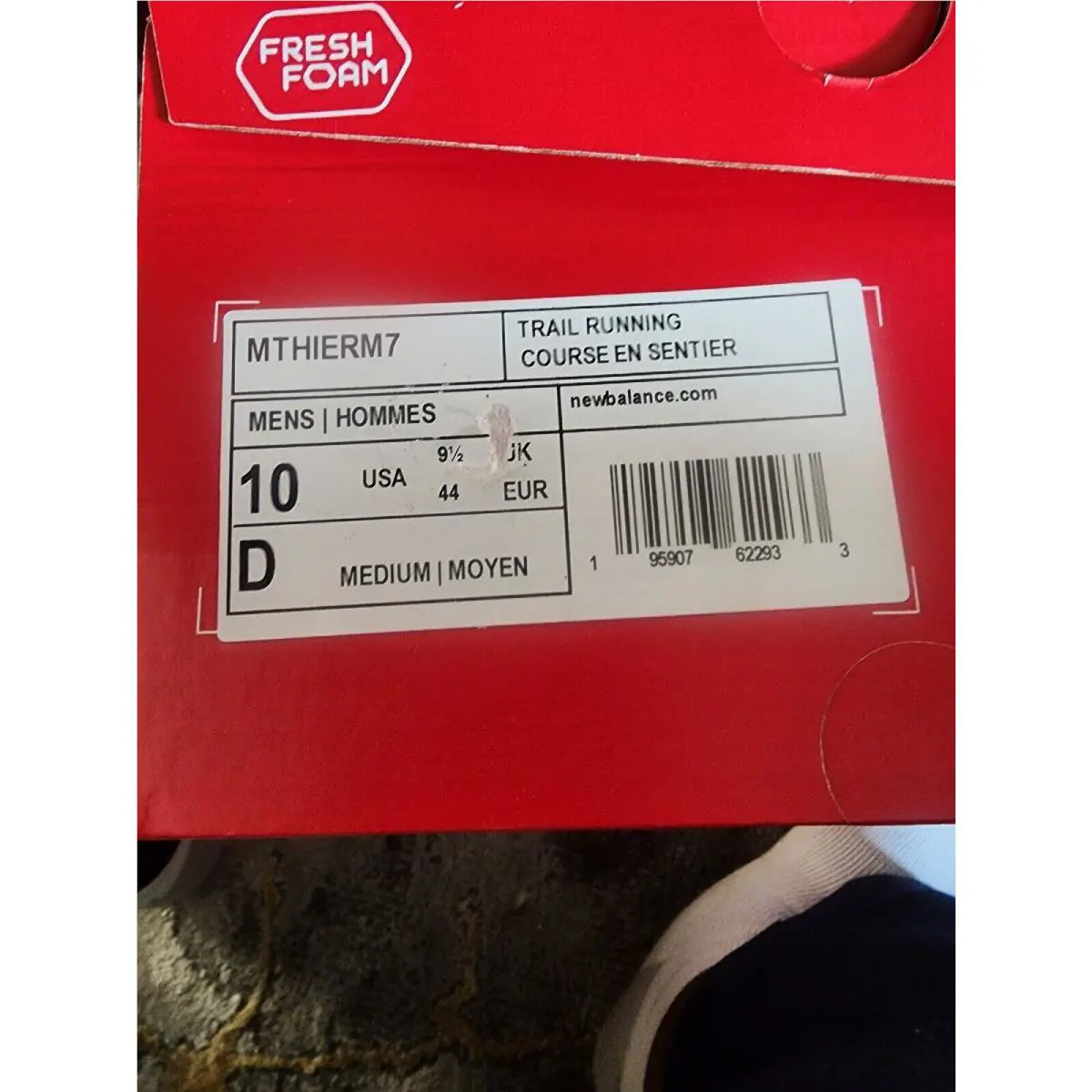 New Balance shoes - New Balance Fresh Foam Hierro - Hierro V7 - Blackout purple/Black (UPC: 195907623114) 6