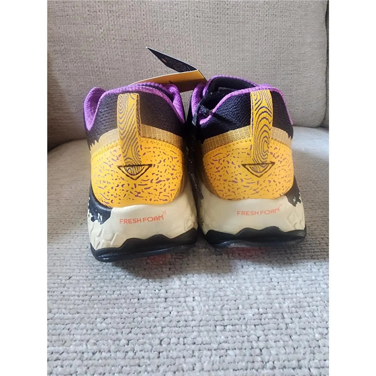 New Balance shoes - New Balance Fresh Foam Hierro - Hierro V7 - Blackout purple/Black (UPC: 195907623077) 4