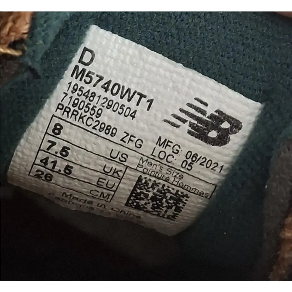 New Balance shoes - New Balance 57/40 - M5740WT1 - wheat/ green 10