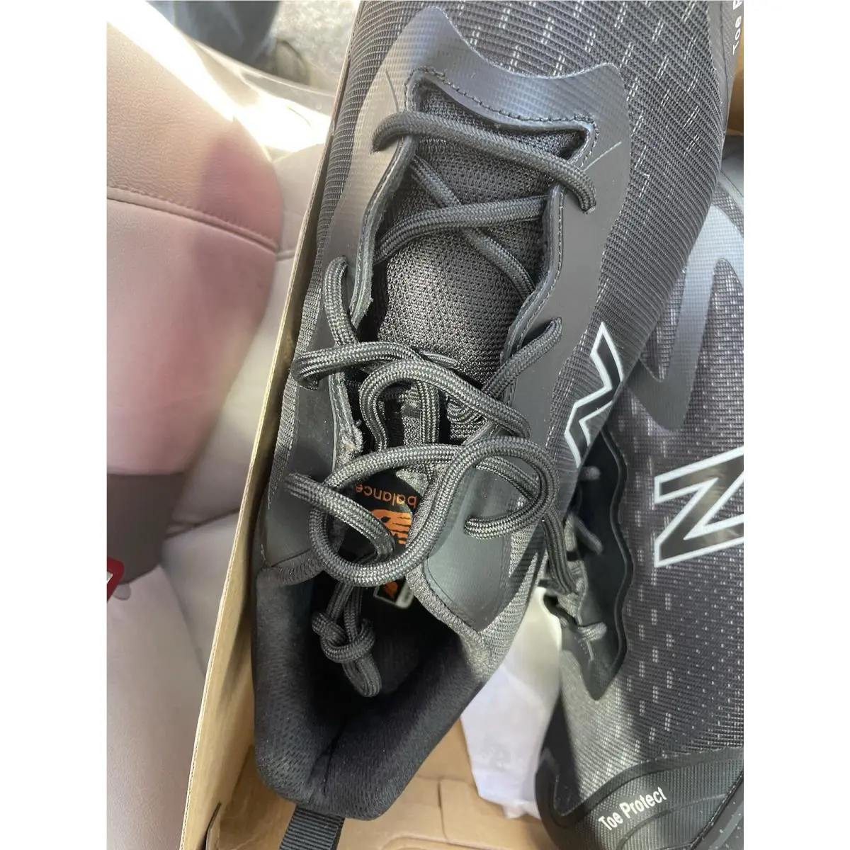 New Balance shoes - New Balance Comp - Comp - Black/Orange 3