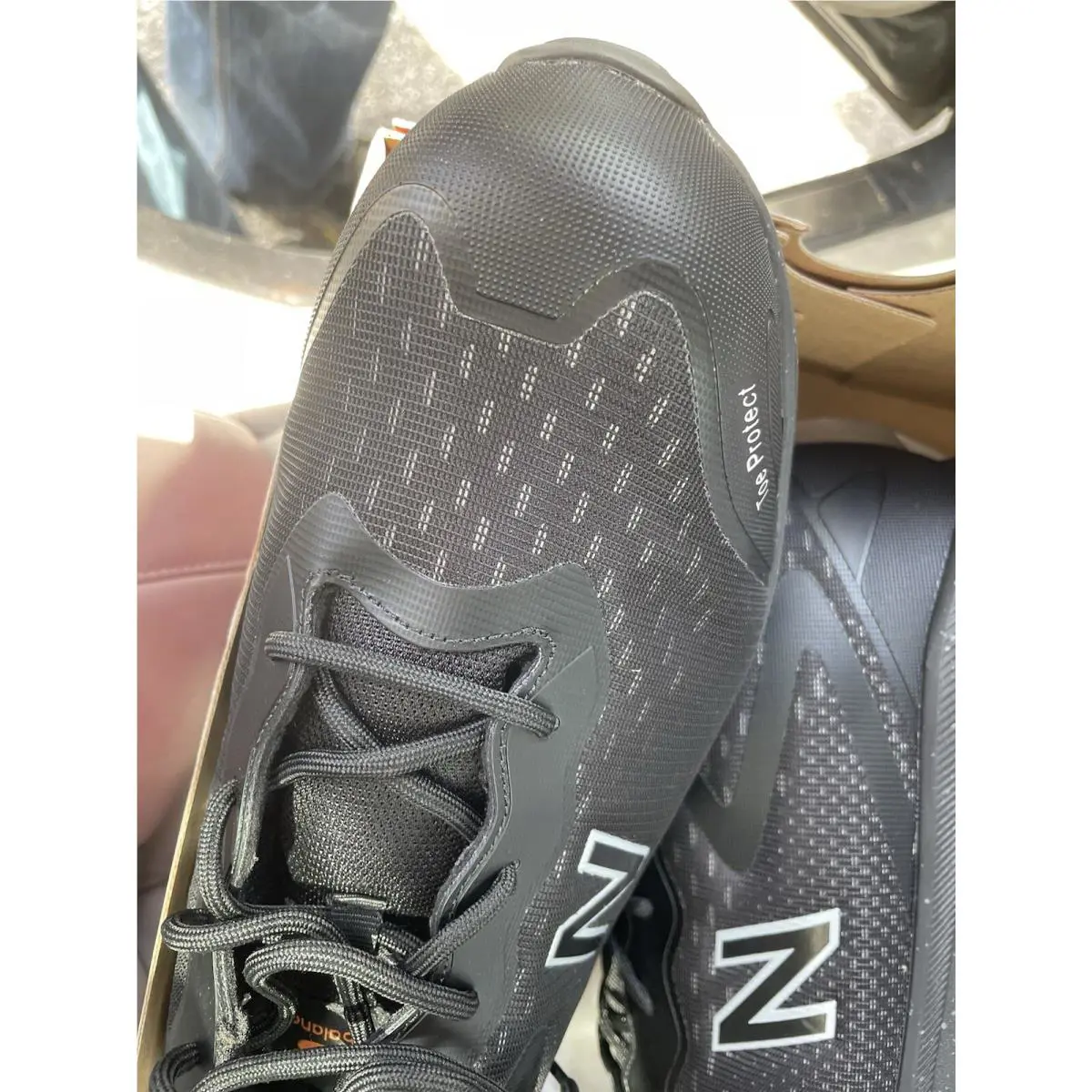 New Balance shoes - New Balance Comp - Comp - Black/Orange 4