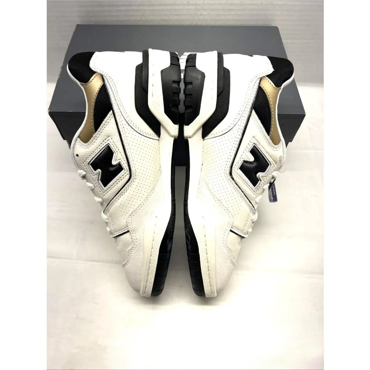 New Balance shoes - New Balance 550 - BB550FF1 - White Black Gold 2
