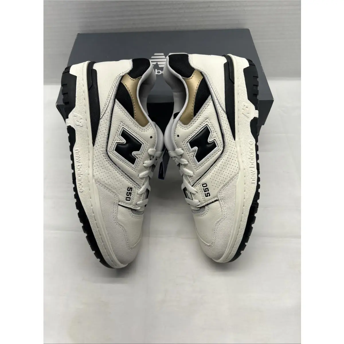 New Balance shoes - New Balance 550 - BB550FF1 - White Black Gold 4