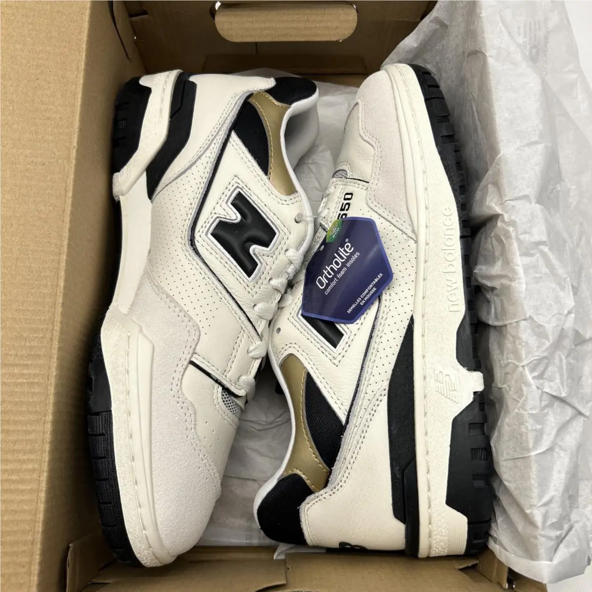New Balance shoes - New Balance 550 - BB550FF1 - White Black Gold 10