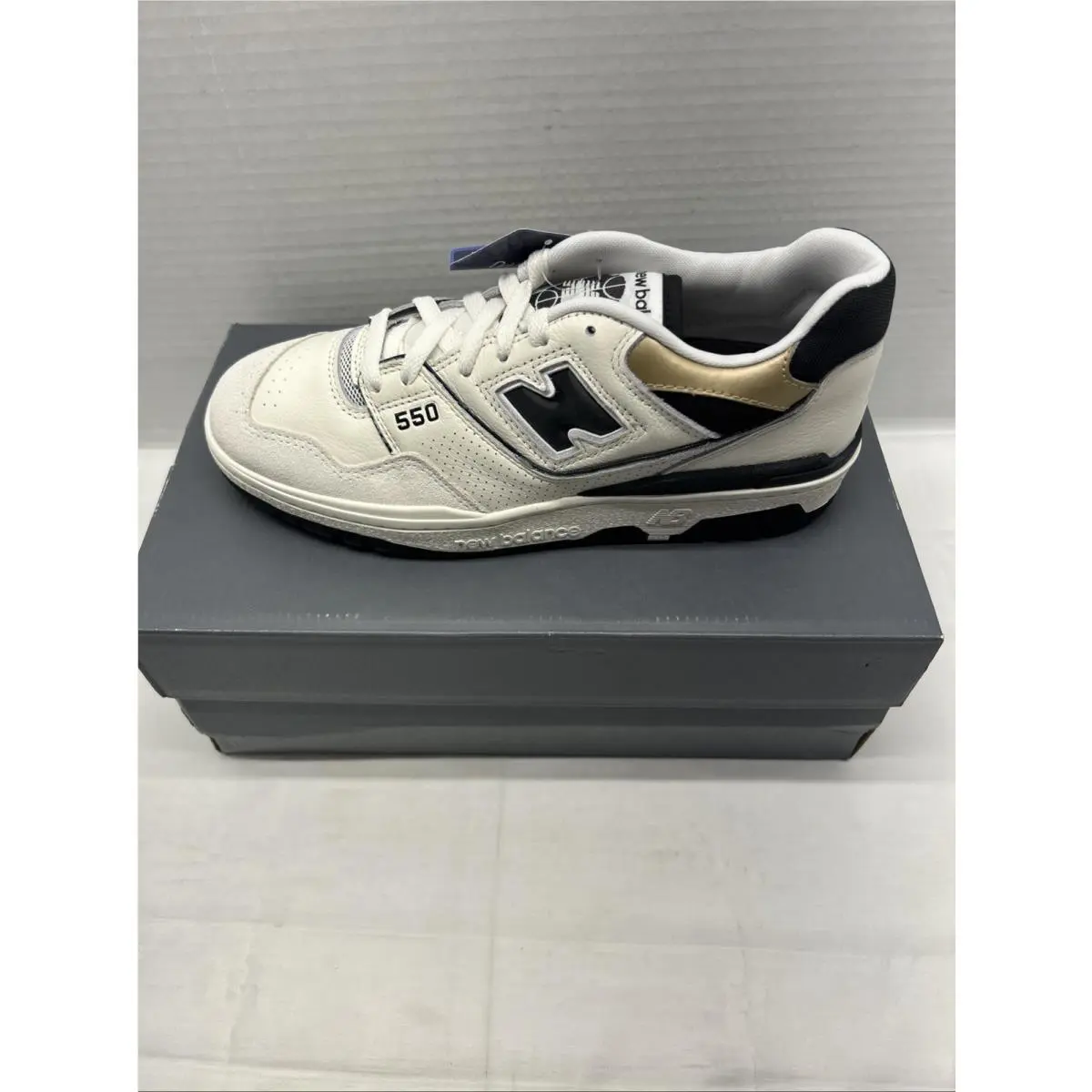 New Balance shoes - New Balance 550 - BB550FF1 - White Black Gold 5