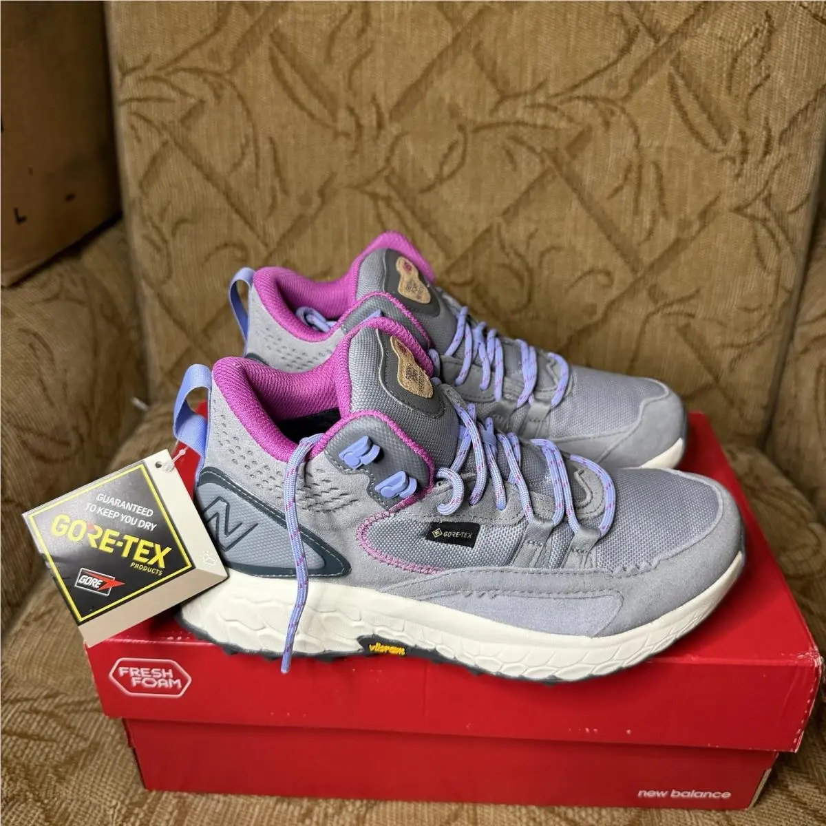 New Balance shoes - New Balance Fresh Foam X Hierro - WTHIMCWE - Gray 1
