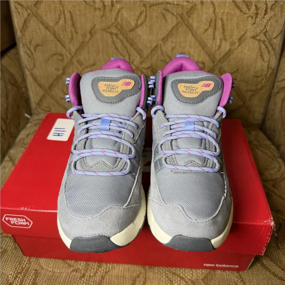 New Balance shoes - New Balance Fresh Foam X Hierro - WTHIMCWE - Gray 2