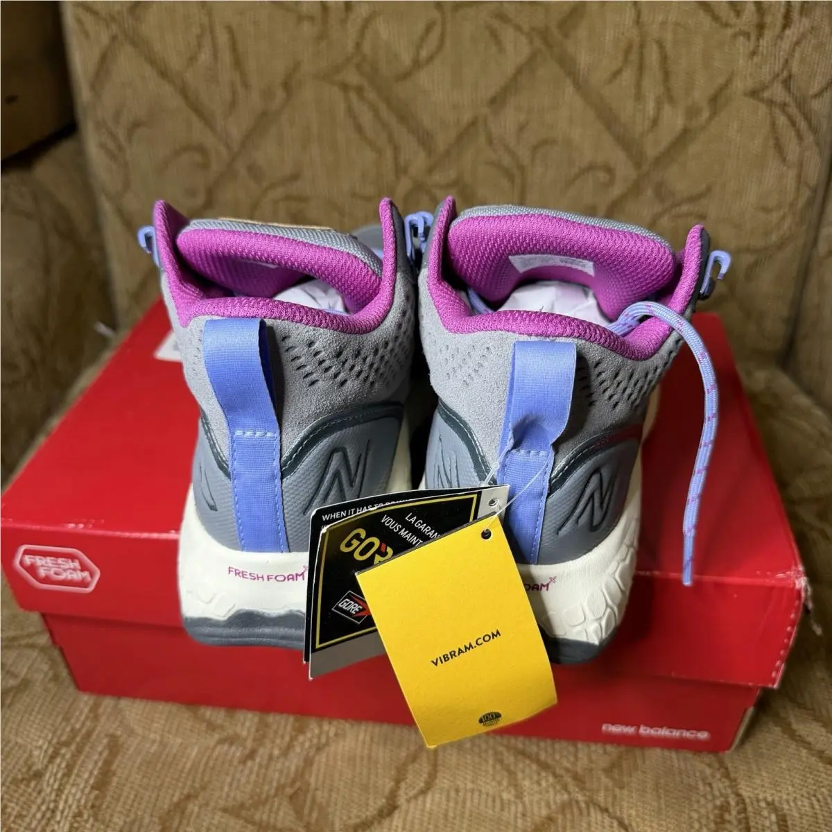 New Balance shoes - New Balance Fresh Foam X Hierro - WTHIMCWE - Gray 3