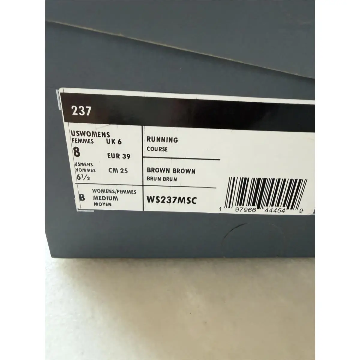 New Balance shoes - New Balance 237 - WS237MSC - Brown 1