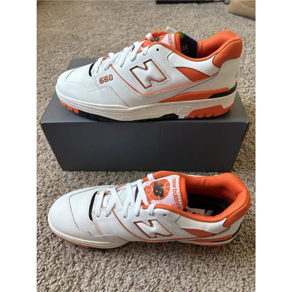 New Balance shoes - New Balance 550 - BB550HG1 - White (UPC: 195481392741) 3