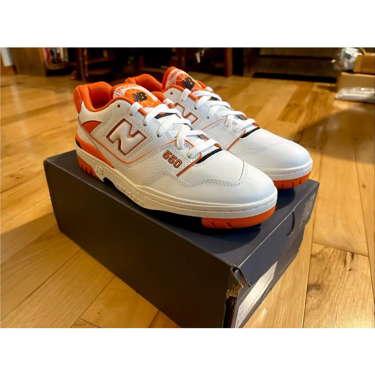 New Balance 550 Varsity Orange Syracuse US Mens 9.5 . BB550HG1