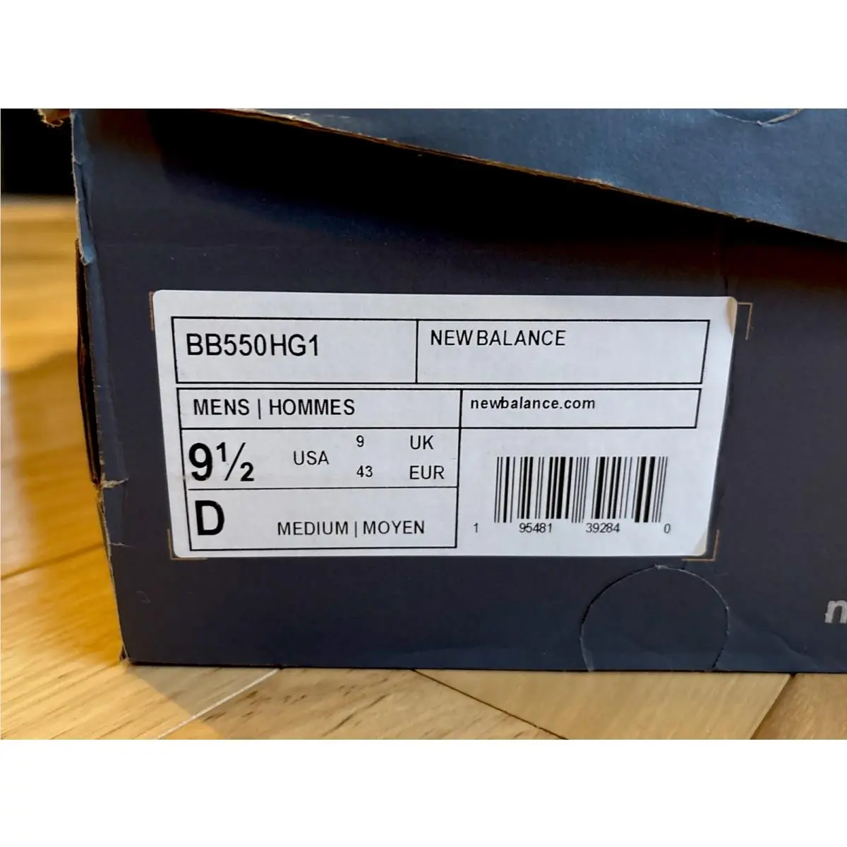 New Balance shoes - New Balance 550 - BB550HG1 - Orange 0