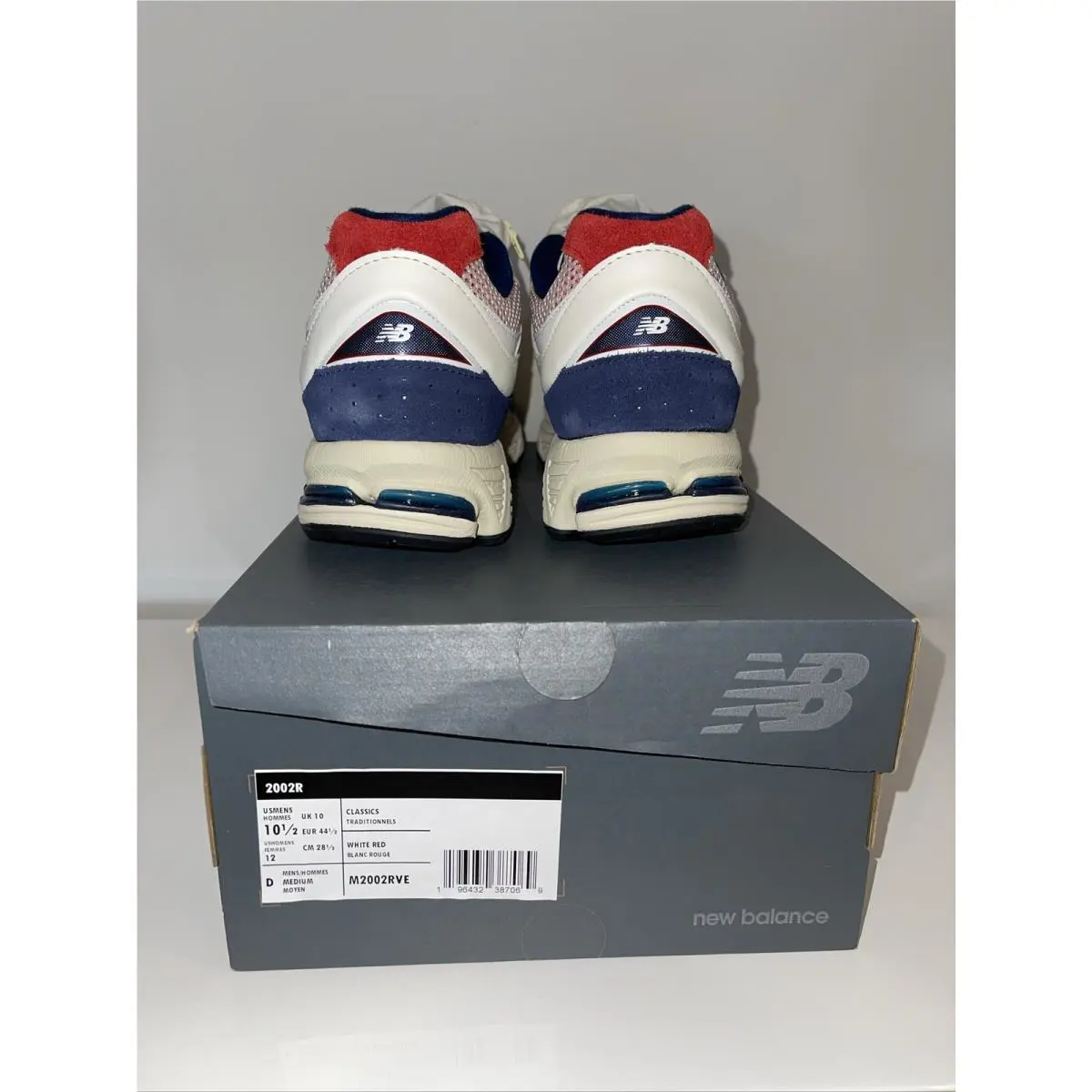 New Balance shoes - New Balance 2002R - M2002RVE - Red/ White/ Blue, Manufacturer: red/ white/ blue 2