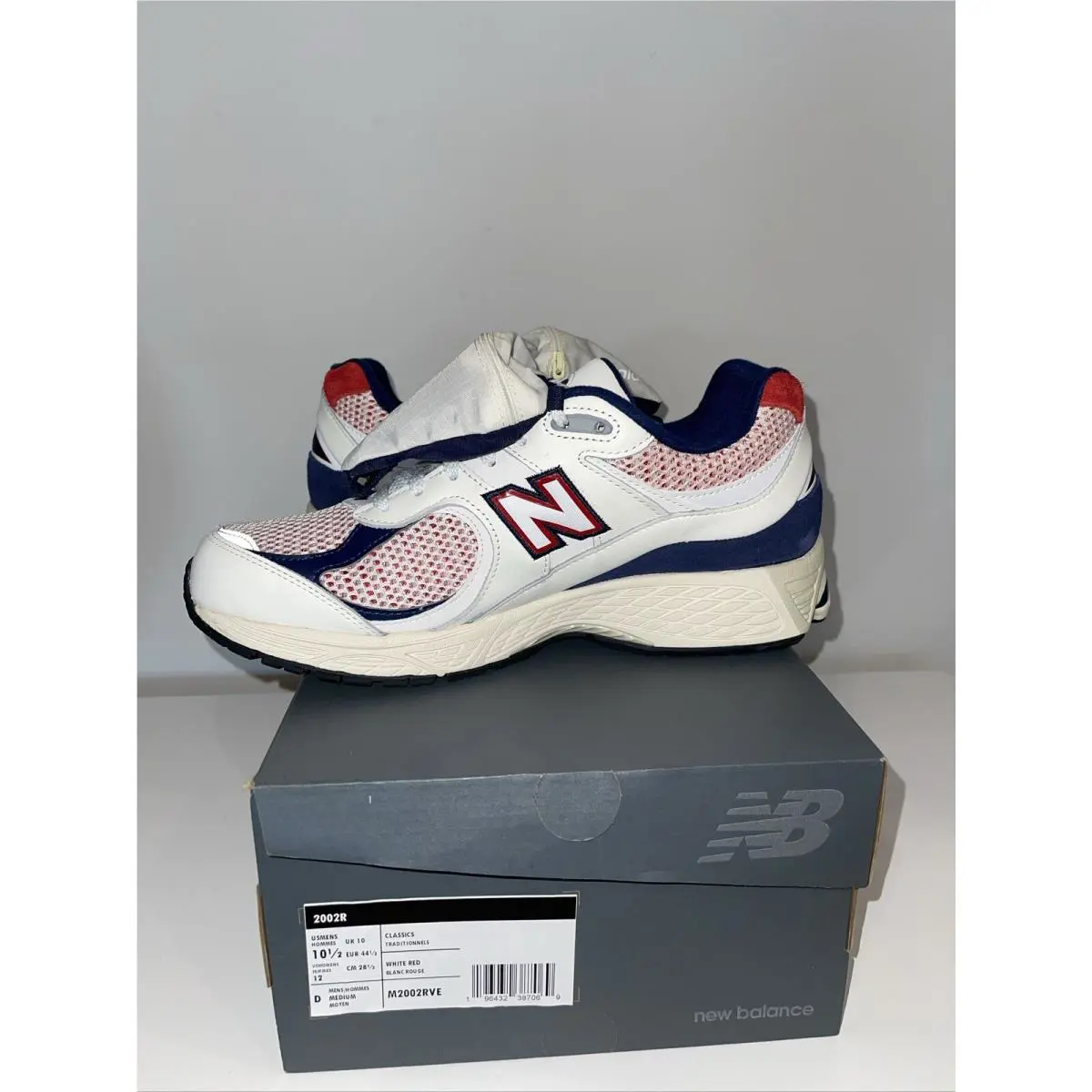 New Balance shoes - New Balance 2002R - M2002RVE - Red/ White/ Blue, Manufacturer: red/ white/ blue 4