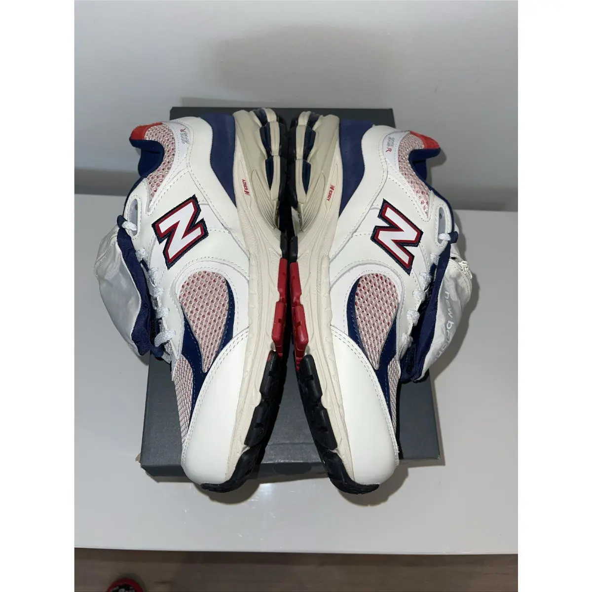 New Balance shoes - New Balance 2002R - M2002RVE - Red/ White/ Blue, Manufacturer: red/ white/ blue 11