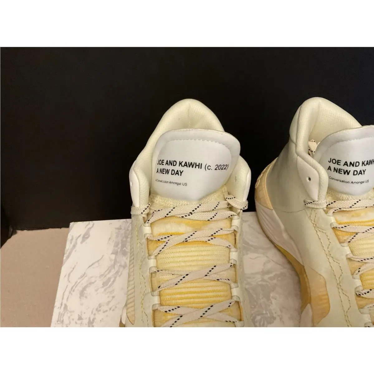 New Balance shoes - New Balance KAWHI 2 - KAWHI - BBKLSBM2 - Ivory, Full: Dawn Glow/Sun Glow/Sea Salt (UPC: 196071932477) 5