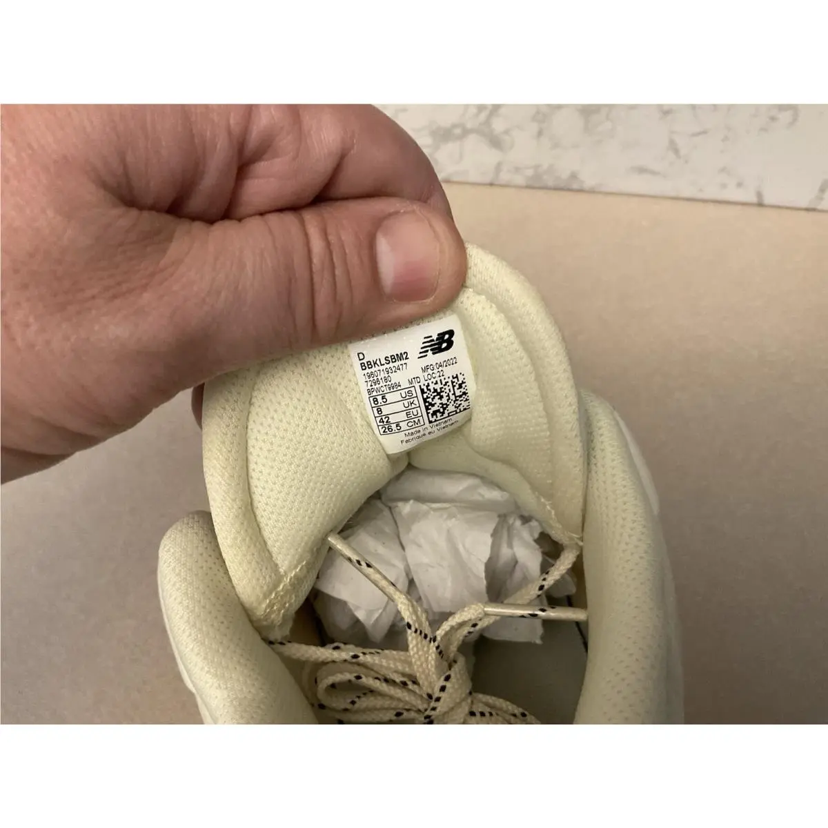 New Balance shoes - New Balance KAWHI 2 - KAWHI - BBKLSBM2 - Ivory, Full: Dawn Glow/Sun Glow/Sea Salt (UPC: 196071932477) 6