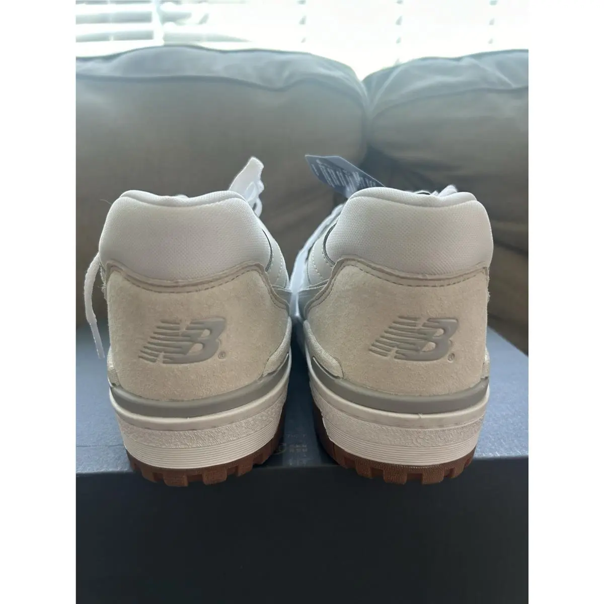 New Balance shoes - New Balance 550 - BB550WGU - White (UPC: 196307566001) 7