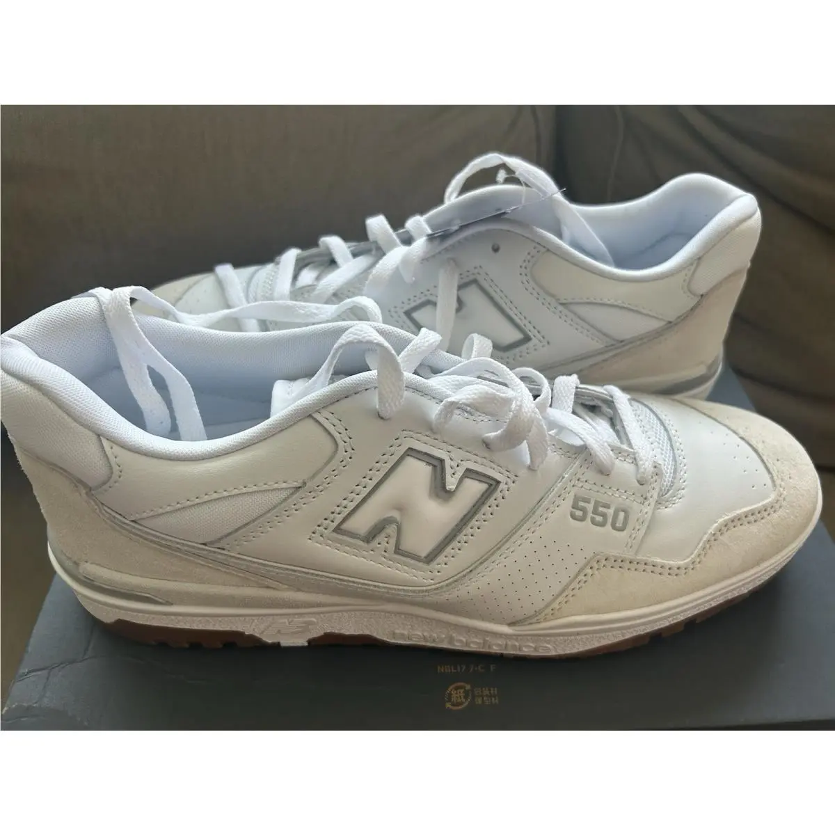New Balance shoes - New Balance 550 - BB550WGU - White 5