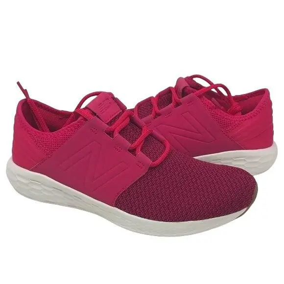 New Balance Kid`s Fresh Foam Cruz Running Shoe Size 6.5 M - Pomegranate