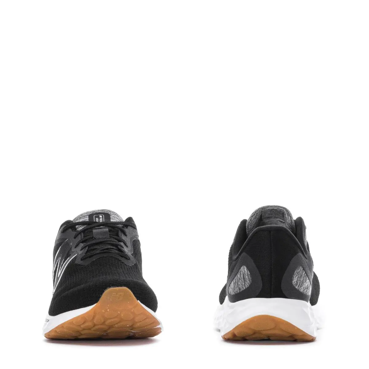 New Balance shoes - Black/Silver Mtllc/Gum 2