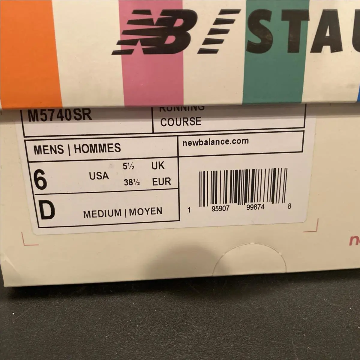 New Balance shoes - New Balance 57/40 - M5740SR - White 6