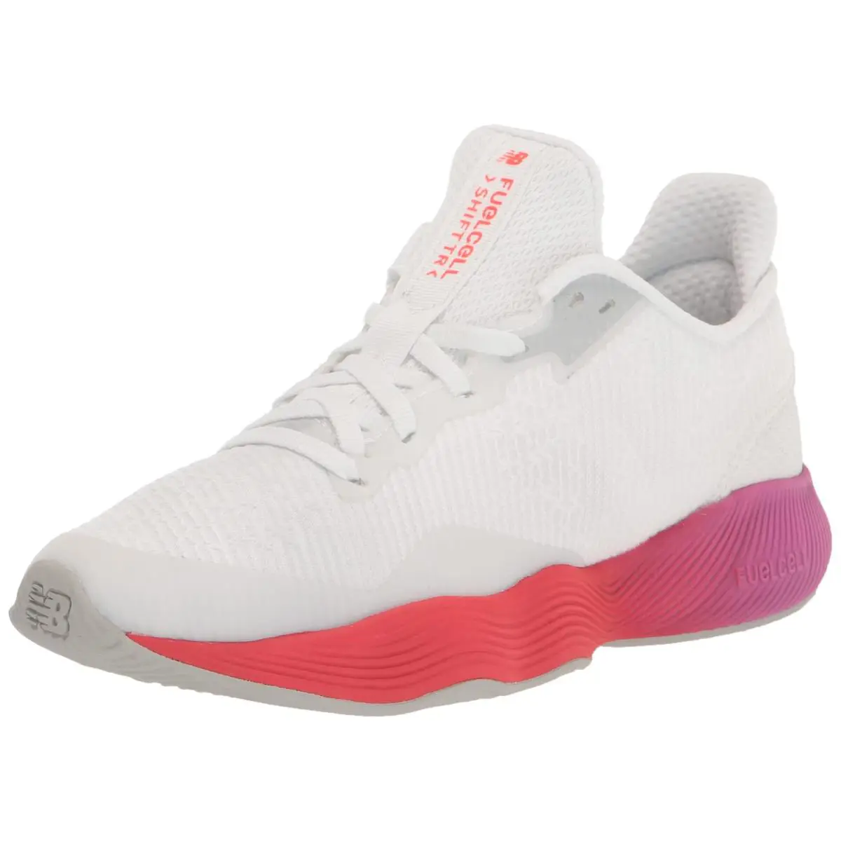 New Balance Women`s Fuelcell Shift Tr V1 Cross Trainer White/magenta - White/Magenta Pop/Electric Red