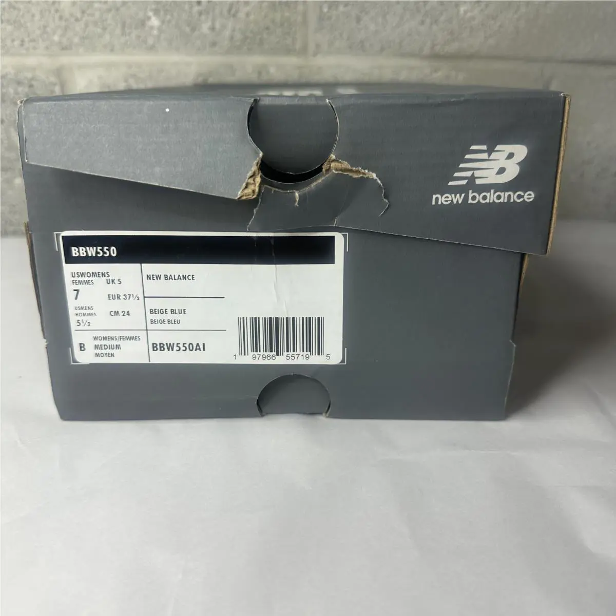 New Balance shoes - BBW550AI - BBW550AI - Beige 4