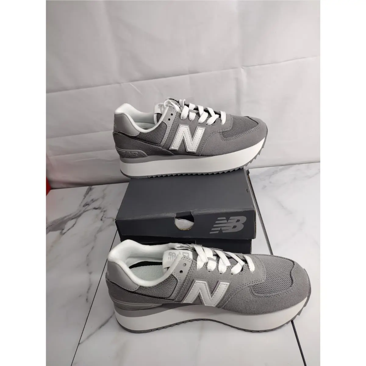 New Balance shoes - WL574ZSD - WL574ZSD - Shadow Grey/Rain Cloud 0