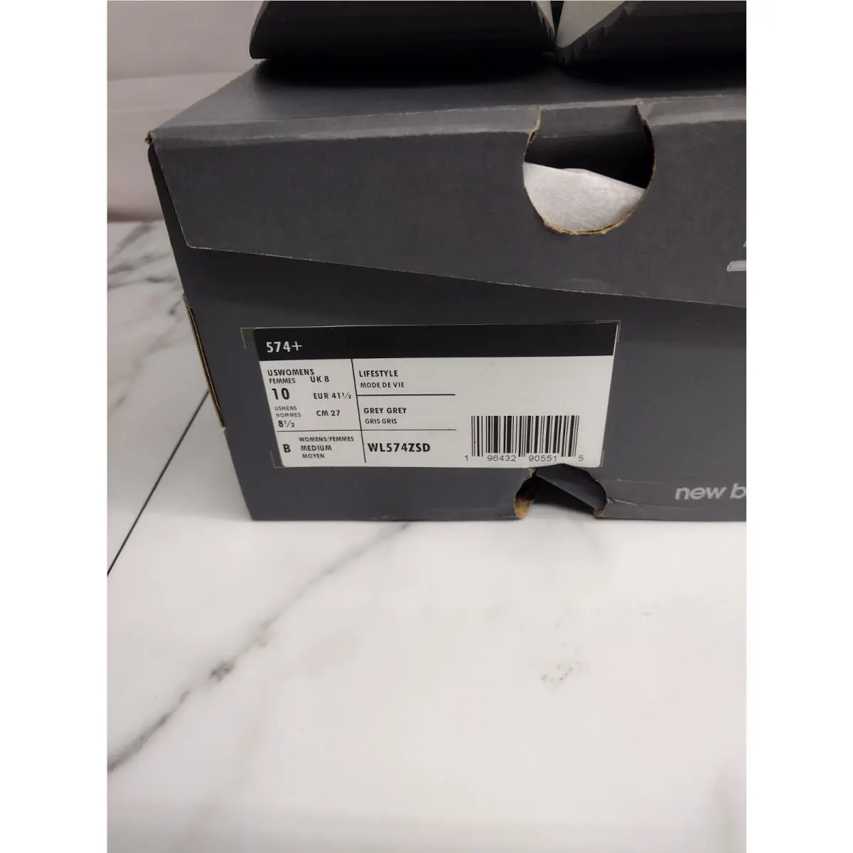 New Balance shoes - WL574ZSD - WL574ZSD - Shadow Grey/Rain Cloud 5