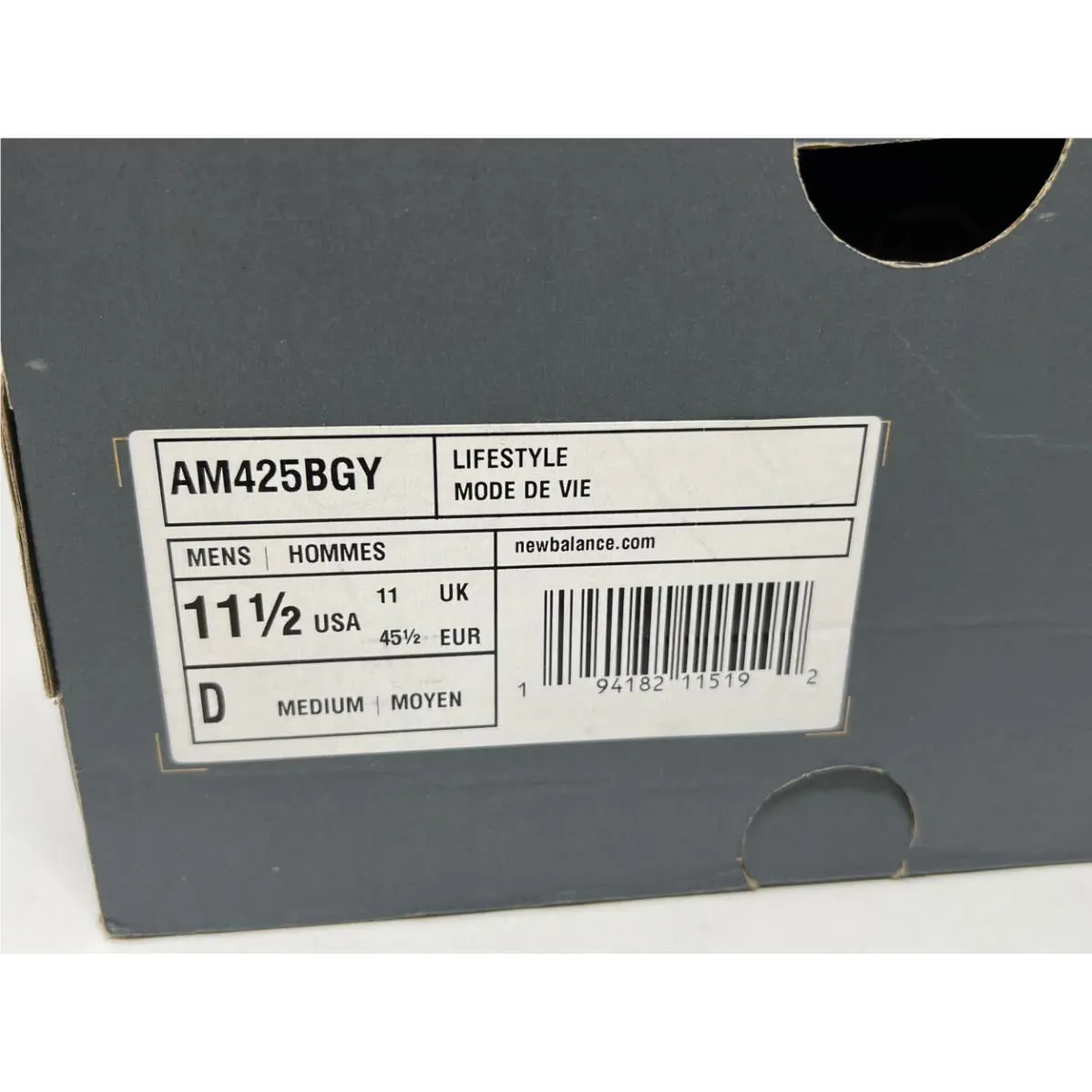 New Balance shoes - Black (UPC: 194182115192) 6