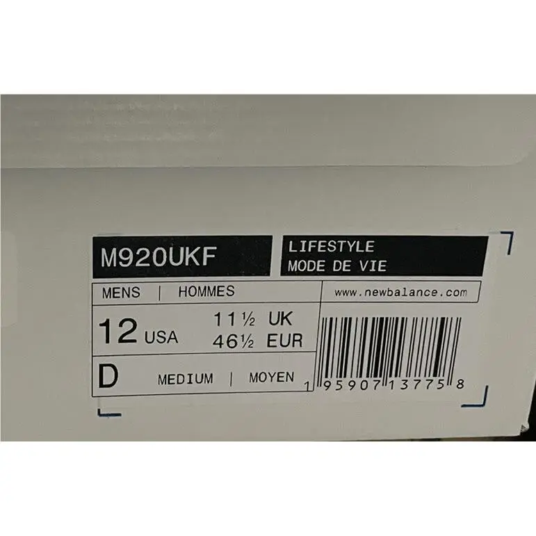 New Balance shoes - New Balance 920 - M920UKF - Multicolor (UPC: 0195907137758) 14