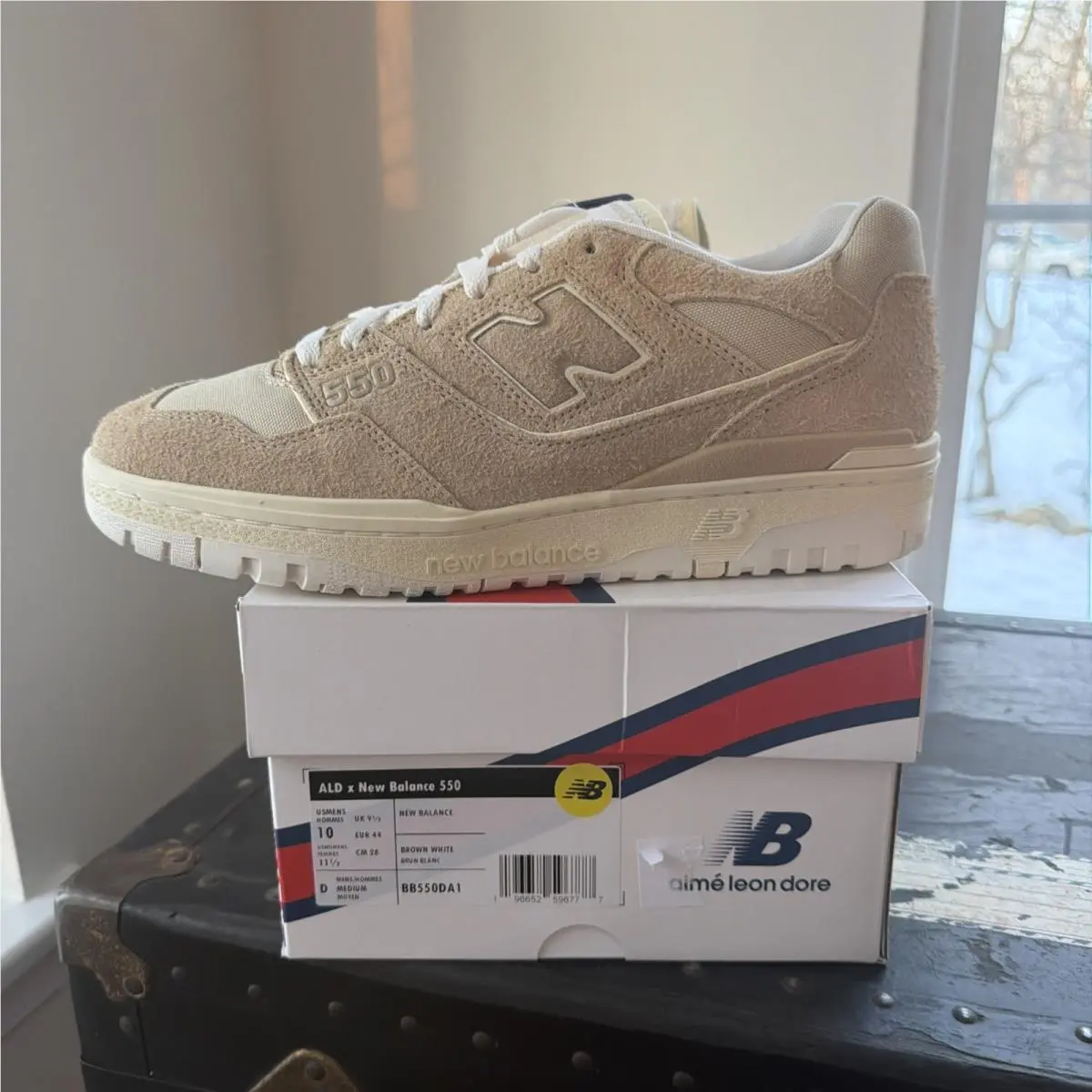 New Balance 550 x Aimé Leon Dore - Warm Sand/afterglow BB550DA1 - 10