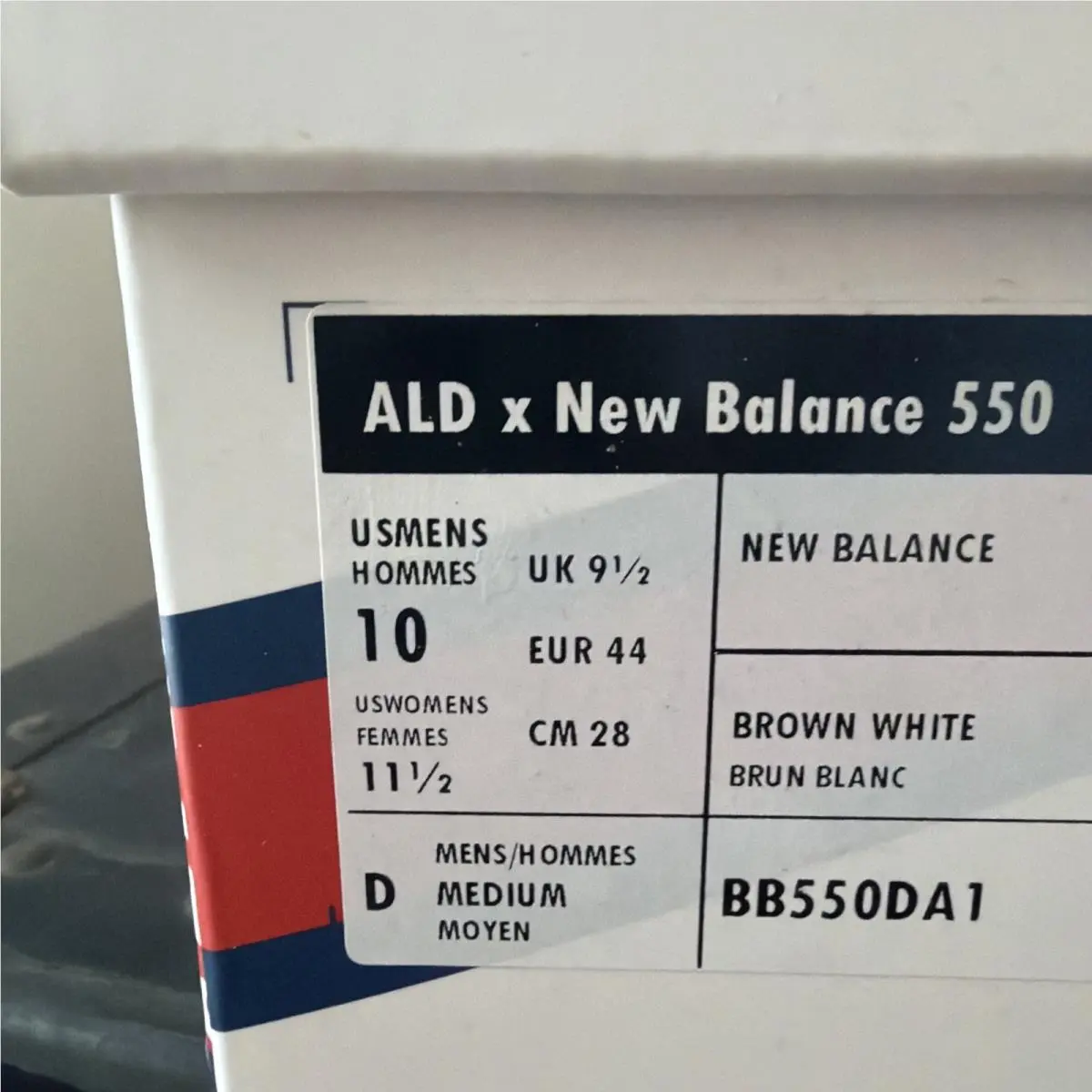 New Balance shoes - New Balance 550 - BB550DA1 - Ivory 0