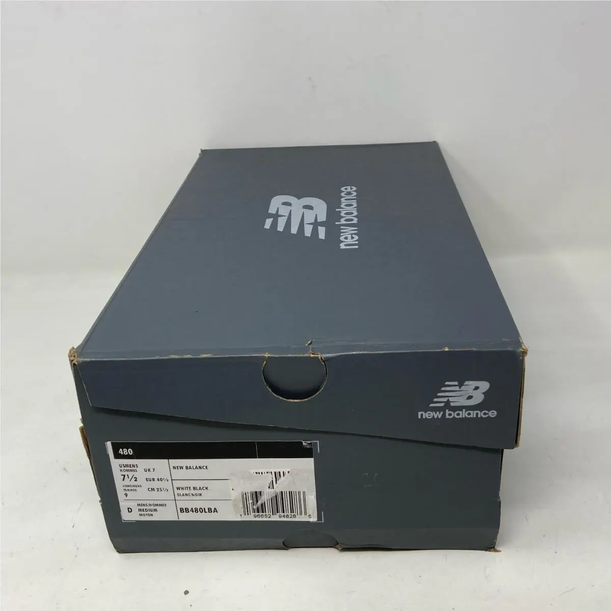 New Balance shoes - New Balance 480 - BB480LBA - Black and White 6