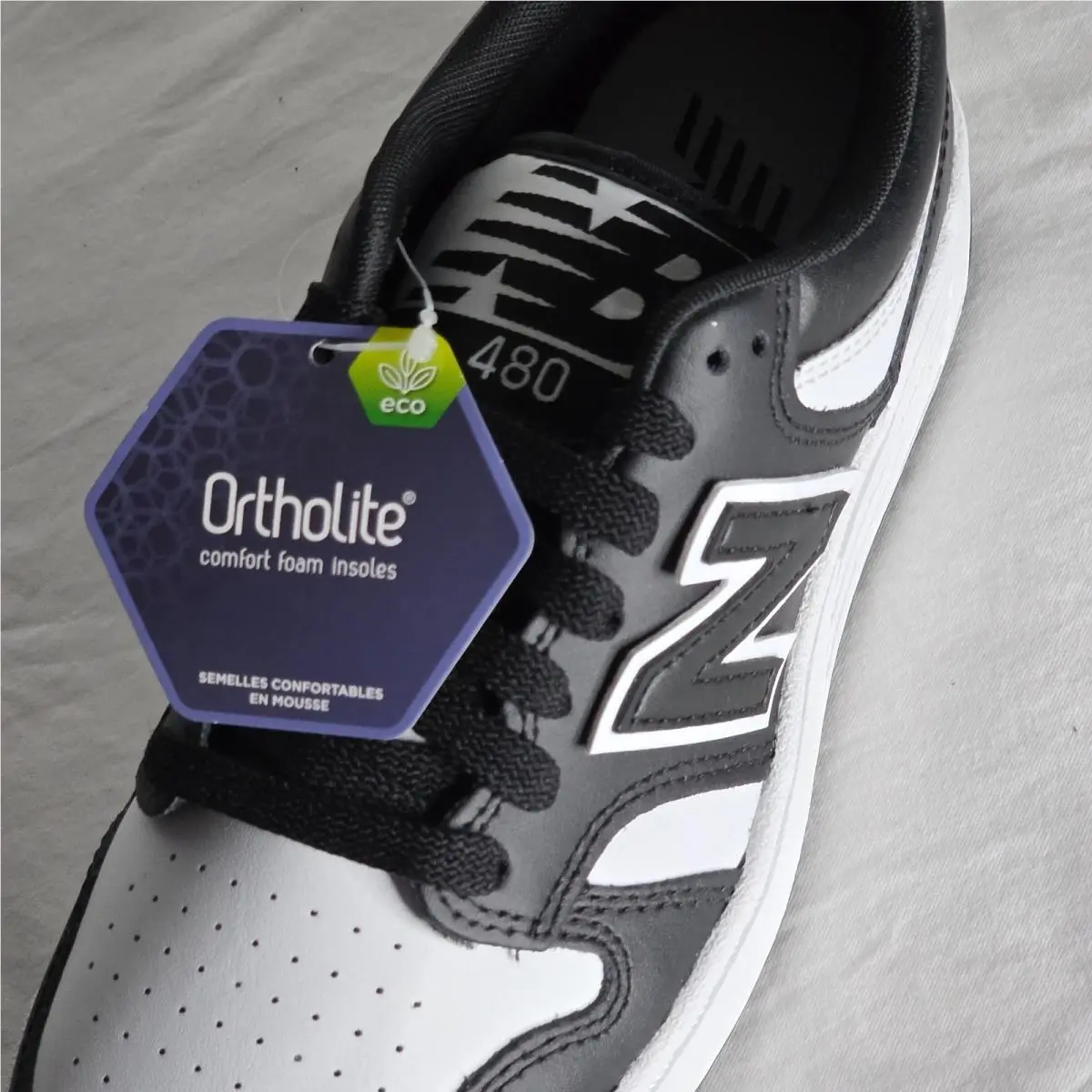 New Balance shoes - New Balance 480 - BB480LBA - White (UPC: 196652948231) 5