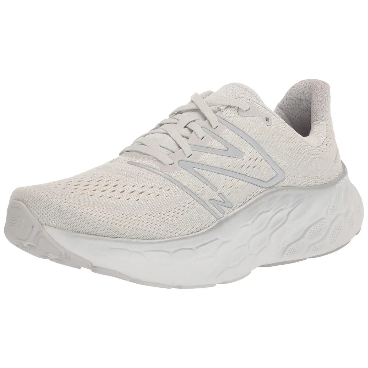 New Balance Women`s Fresh Foam X More V4 Running Shoe Summer Fog/rain Cloud 12